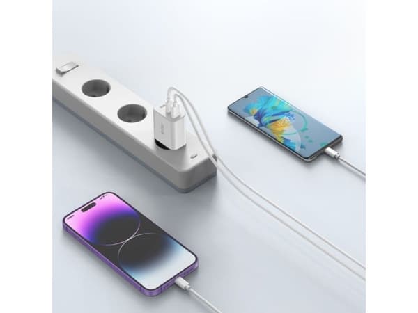 Ladowarka Tech-Protect TECH-PROTECT NC30W 3-PORT NETWORK CHARGER PD30W/QC3.0 WHITE