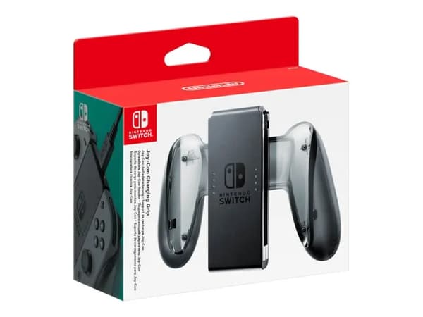 Nintendo | Opladningsgrip (USB-C) - Sort - for: Nintendo Switch