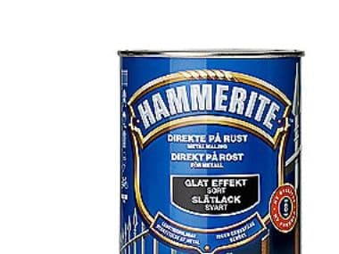 Hammerite Glatlak - Sort - 750 ml.