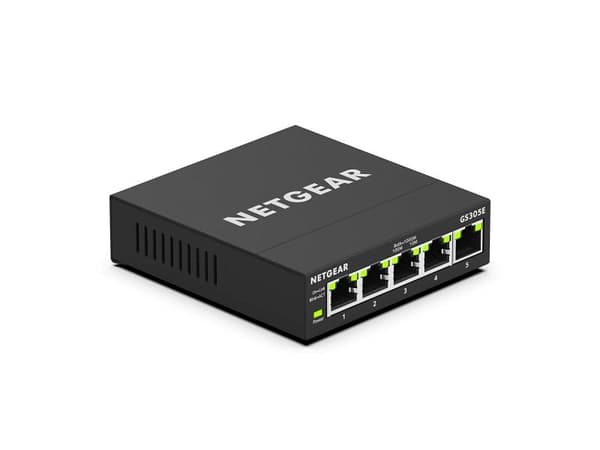 NETGEAR Plus GS305E - Switch - smart - 5 x 10/100/1000