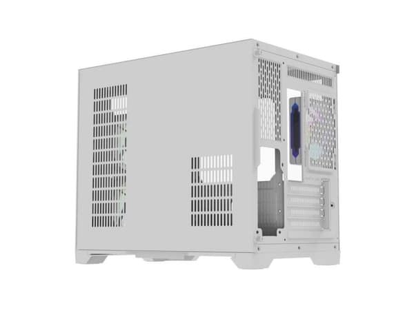 Darkflash Darflash FT418 PC-kotelo + 6 aRGB tuuletinta (valkoinen)