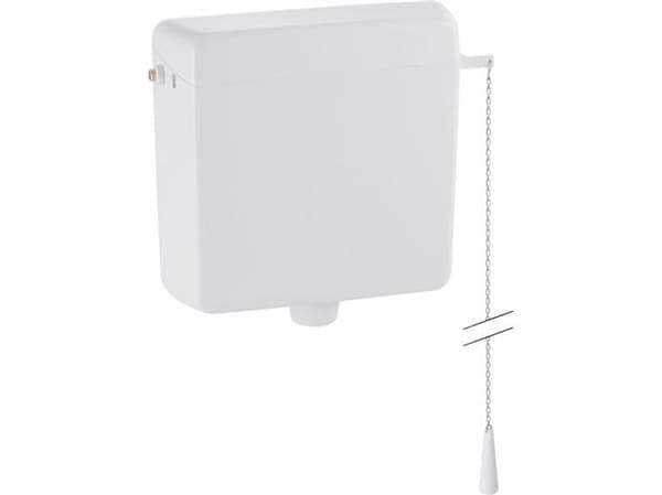Geberit cistern 6-9 Ltr - T/hög montering med kedjedrag