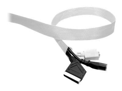 Multibrackets M Universal Cable Sock Roll 40 mm x 50 m - Kabelordner - sølv