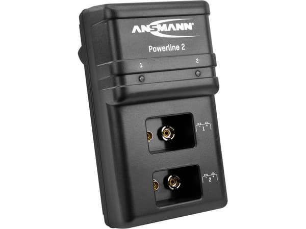 ANSMANN POWERline 2 - Batterilader - (for 2x9V) - 75 mA - Europa