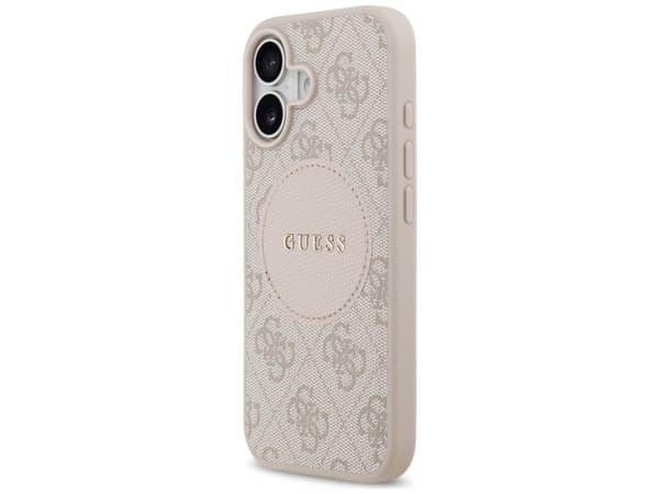Guess 4G Circle Classic Logo MagSafe-etui til iPhone 17 - Pink