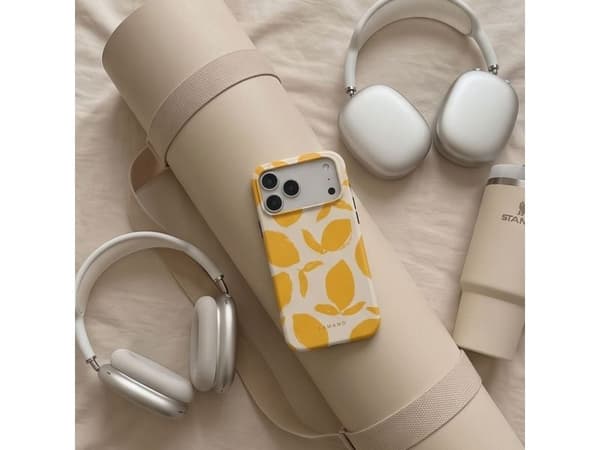 Tech-Protect Lamano MagSafe Case for iPhone 18 Pro Max / 17 Pro Max - Yellow and White