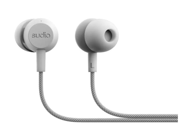 Sudio V3 - Ørepropper med mikrofon - i øret - kablet - USB-C - hvit