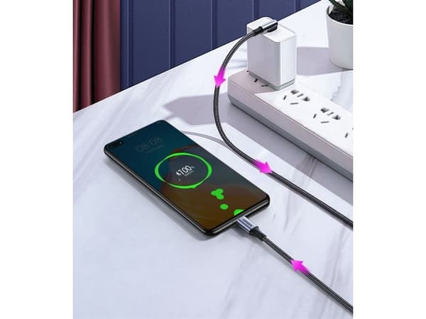 USB-kaapeli Ugreen USB-C - USB-C 2 m musta (70645B)