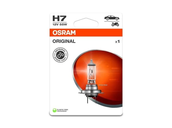 H7 55W 12V PX26D BLI1