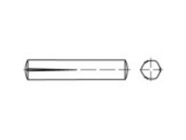 TOOLCRAFT sprödstift (Ø x L) 5 mm x 28 mm stål 100 st