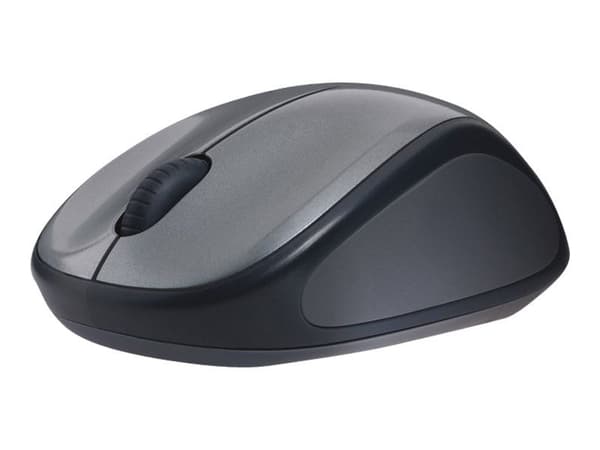 Logitech Wireless Mouse M235, Molempikätinen, Optinen, Langaton RF, 1000 DPI, Harmaa
