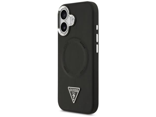 Guess Triangle Logo MagSafe-etui til iPhone 17 svart