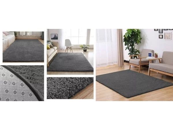 Strado teppe Alpaca 200x300 AlpacaGrey (grå) ensfarget