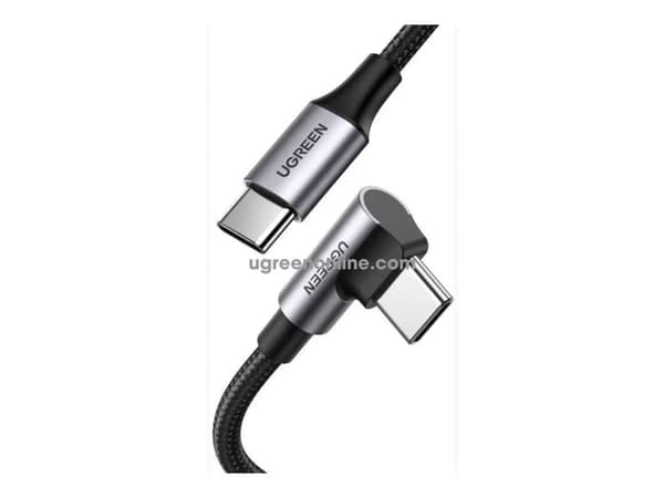 Ugreen 70643, 1 m, USB C, USB C, USB 2.0, 480 Mbit/s, Sort, Grå