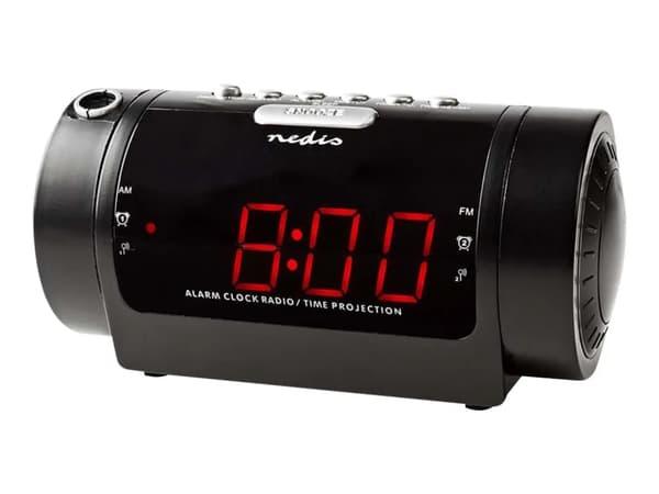 Nedis CLAR005BK - Klockradio - svart