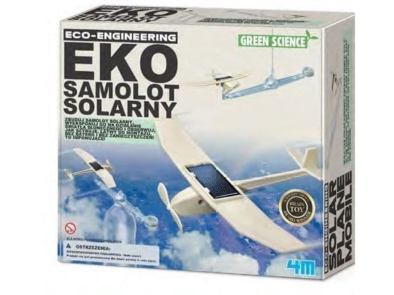 4M Solar Plane Mobile, Robot, Vit, Solar, 24 mm, 22 mm, 6 mm