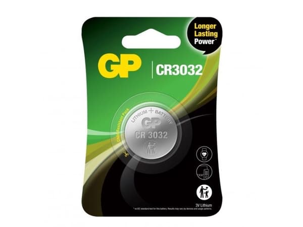 GP CR3032 Knapcelle Batteri 1 stk.