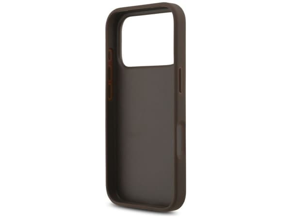 Guess 4G Big Logo-etui til iPhone 17 Pro - brun