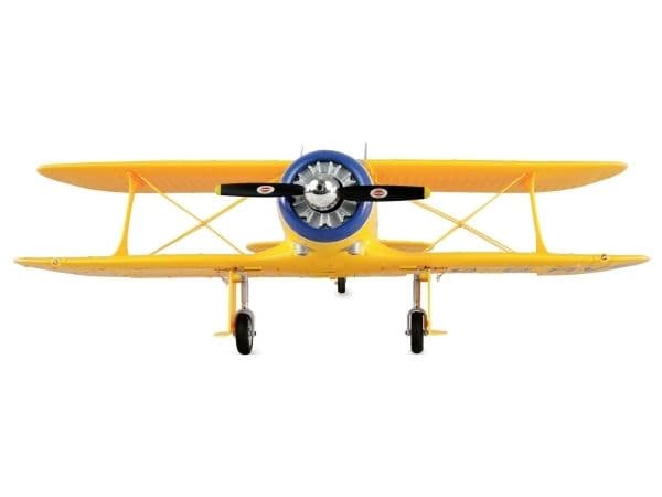 Amewi motorisert fly AMXflight Beech D17s Yellow 3D 6G RTF (24144)