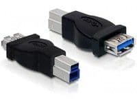 Delock - USB-sovitin - USB tyyppi B (uros) USB tyyppi A (naaras) - USB 3.0