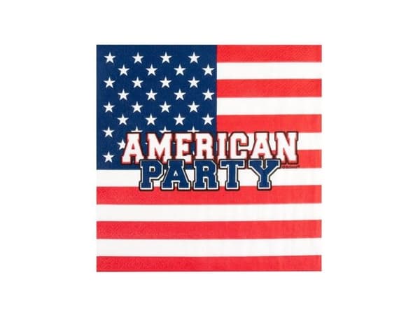 Servietter American Party