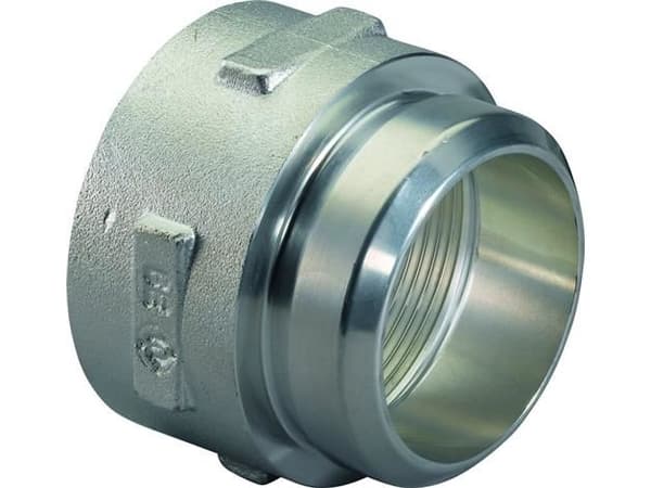 Adapter hane/ muff 1''