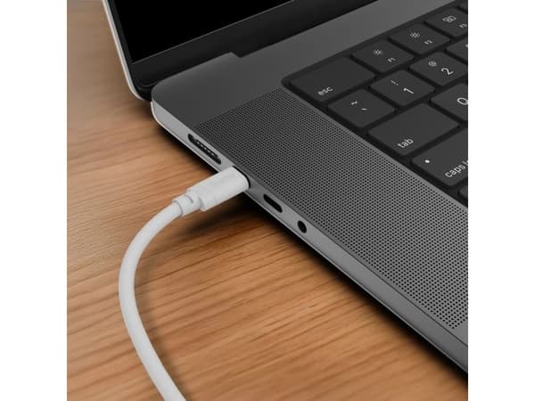 Hama 00201816, 2 m, Lightning, USB C, Hankjønn, Hankjønn, Hvit