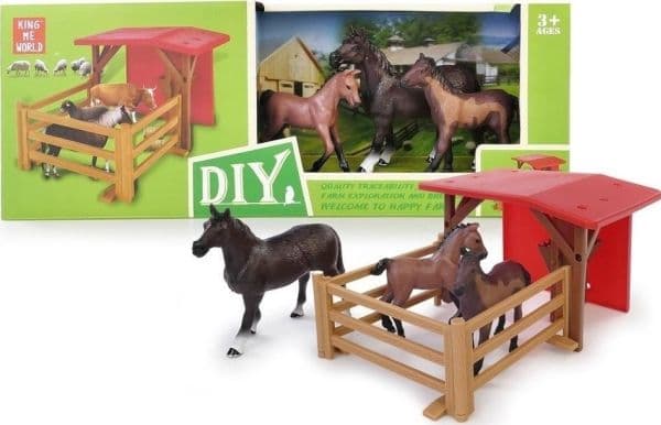 Figur Artyk Hestefigur med stall