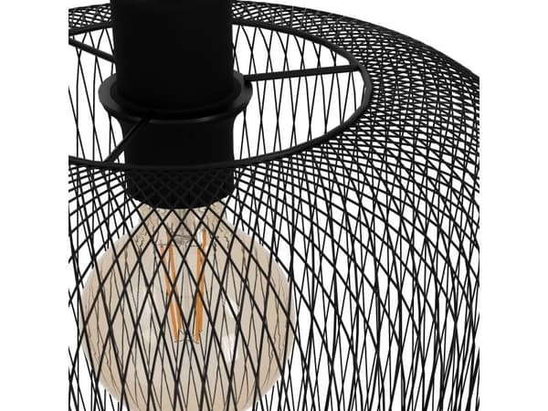 EGLO WRINGTON pendellampe E27 Ø300 sort