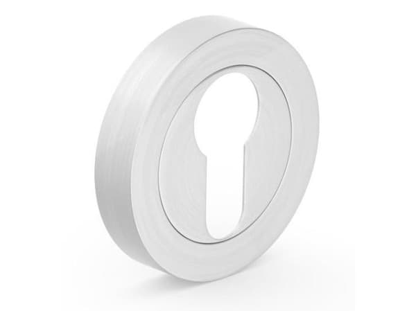 Cylinderrosett satin nickel