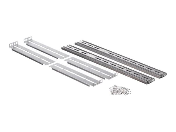 Netrack - Stativmonteringsskinner - sølv - 4U - 19"