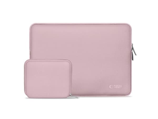Tech-Protect Neoslim 15-16" laptopveske - rosa