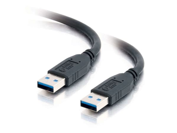 C2G - USB-kaapeli - USB Type A (han) til USB Type A (han) - USB 3.0 - 2 m - lajiteltu