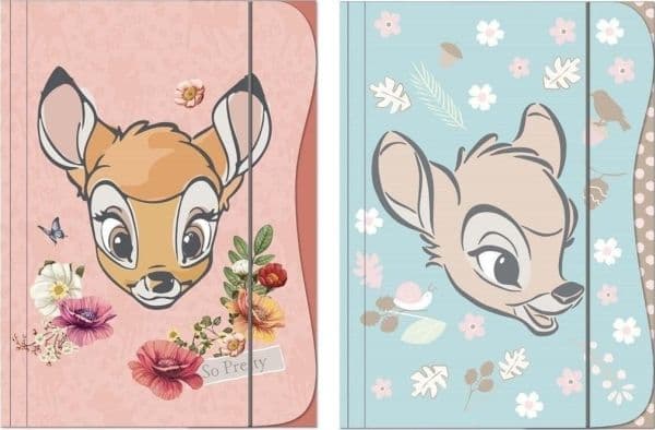 A4 Bambi gummibandsmapp