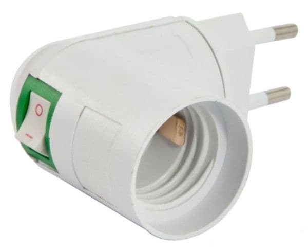 Synergy 21 LED-sovitin / pistorasia LED-lampuille PP->E27