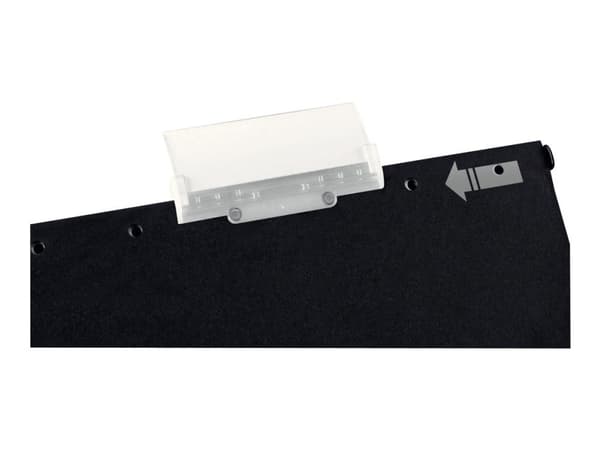 Leitz ALPHA Active - Hängfil - tabbad - svart