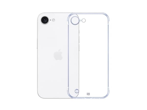 Etui 3MK Just20g Clear Case do Apple     iPhone 16E
