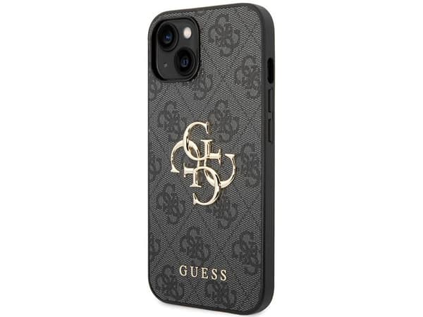 GUESS , Mobilskal, Apple, Apple iPhone 15, 15,5 cm (6.1"), Grå