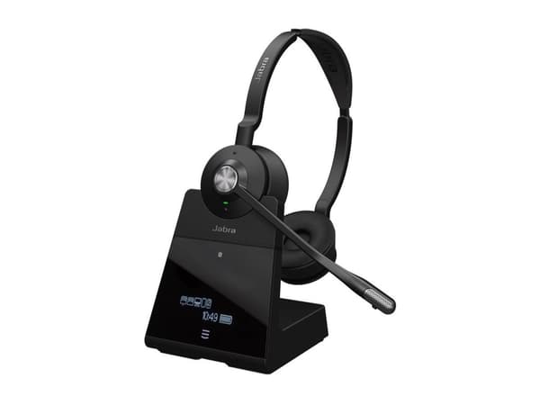 Jabra Engage 75 SE Stereo - Headset - på örat - DECT / Bluetooth - trådlös - NFC - Zoomcertifierad, Google Meet-certifierad, Amazon Chime-certifier...