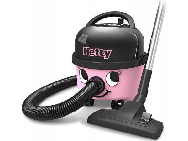 Numatic Hetty Compact HET 160-11 - Støvsuger - beholder - pose - 620 W - klassisk rosa