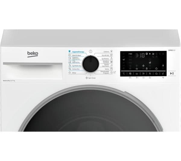Vask-/tørkemaskin BEKO B5DFT510457WPB