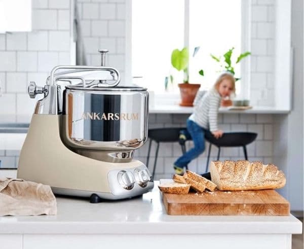 Ankarsrum planetarisk mikser robot Assistent Original, 1500 W, beige