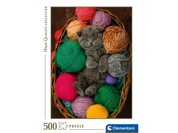 HQC Fluffy Kitten -palapeli 2026, 500 palaa