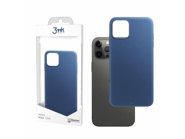 3mk Matt deksel for iPhone 12 Pro Max - matt blå