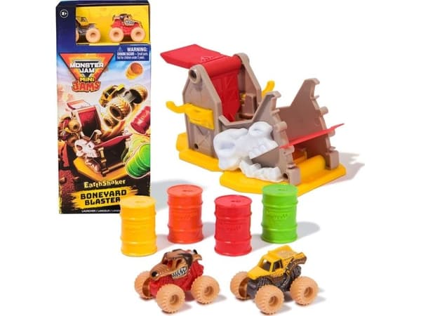 Monster Jam Mini 1:87 Launchers Playset