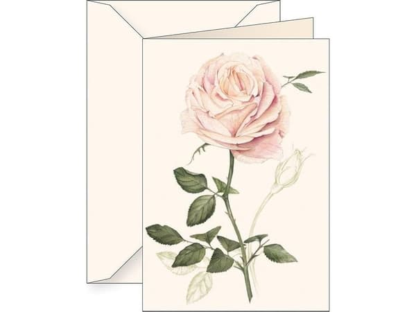 B6 inbjudningar + kuvert 6165 rosé