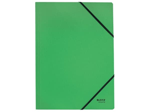 Elastisk mapp Leitz Recycle A4 kartong grön - (10 st.)