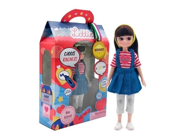 Lottie Dolls Be Kind, Modedocka, Flicka, 3 År, Flicka, Blå, Röd, Vit