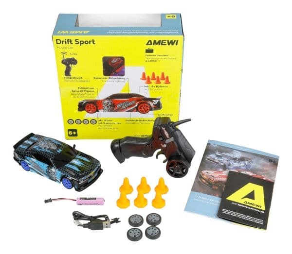 Amewi 21133, Drift-auto, 1:24, 6 vuotta