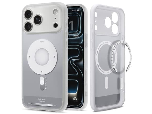 Spigen Ultra Hybrid MagSafe case for iPhone 18 Pro / 17 Pro - silver